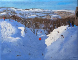 Gully, Black Rocks, Derbyshire, 2009